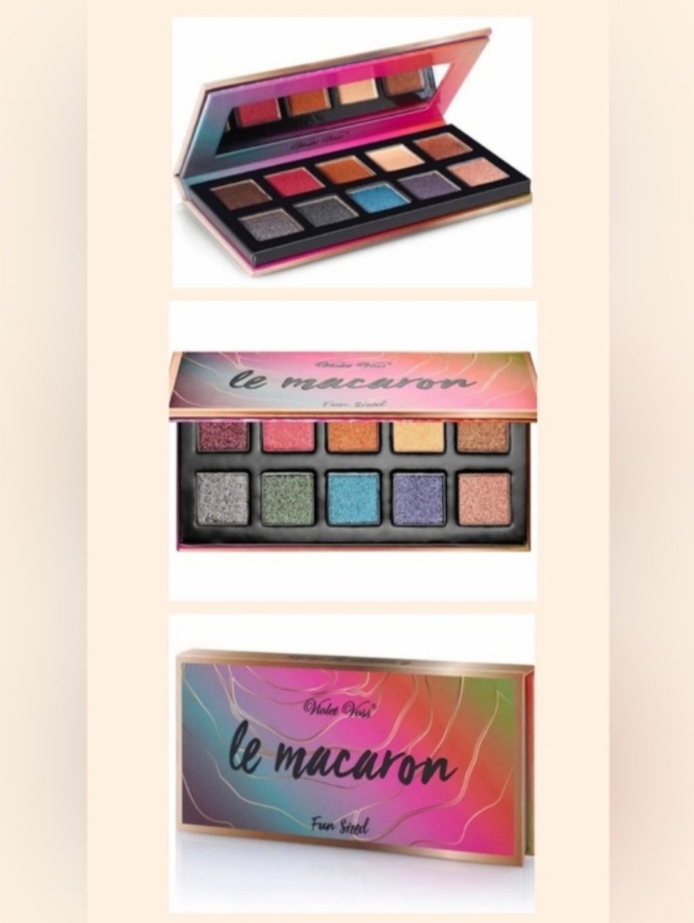 Violet Voss Le Macaron Shimmer Eyeshadow Palette